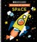 Brain Games - Sticker by Letter: Space