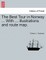 The Best Tour in Norway ... with ... Illustrations and Route Map.