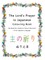 The Lord's Prayer in Japanese Colouring Book