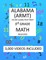 3rd Grade ALABAMA ARMT, 2019 MATH, Test Prep
