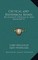 Critical and Historical Essays