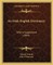 An Irish-English Dictionary