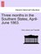 Three Months in the Southern States, April-June 1863.