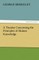 A Treatise Concerning the Principles of Human Knowledge