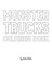 Monster Trucks Coloring Book for Children - Create Your Own Doodle Cover (8x10 Softcover Personalized Coloring Book / Activity Book)