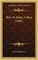 How to Make a Shoe (1882)