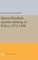Queen Elizabeth and the Making of Policy, 1572-1588