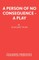 A Person of No Consequence - A Play