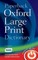 Paperback Oxford Large Print Dictionary