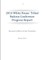 2014 White House Tribal Nations Conference Progress Report