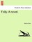 Folly. a Novel.