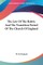 The Law Of The Rubric And The Transition Period Of The Church Of England