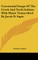 Ceremonial Songs of the Creek and Yuchi Indians with Music Transcribed by Jacob D. Sapir