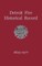 Detroit Fire Historical Record 1825-1977