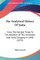 The Analytical History Of India
