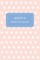 Misti's Pocket Posh Journal, Polka Dot