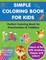 Simple Colouring Book For Kids