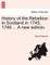 History of the Rebellion in Scotland in 1745, 1746 ... A new edition.