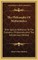 The Philosophy of Mathematics