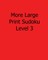More Large Print Sudoku Level 3