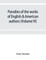 Parodies of the works of English & American authors (Volume IV)