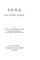 Iona and Other Verses