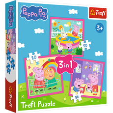 TREFL PEPPA PIG Puzzle 3 in 1 set