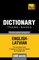 Theme-based dictionary British English-Latvian - 5000 words