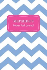 Maranda's Pocket Posh Journal, Chevron Maranda's Pocket Posh Journal, Chevron