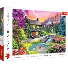 TREFL puzzle Mountain Idyll 500 pcs