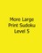 More Large Print Sudoku Level 5