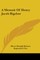 A Memoir Of Henry Jacob Bigelow