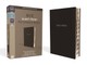NIV, Reference Bible, Giant Print, Leather-Look, Black, Red Letter Edition, Indexed, Comfort Print