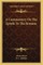 A Commentary on the Epistle to the Romans