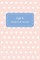 Aja's Pocket Posh Journal, Polka Dot