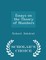 Essays on the Theory of Numbers - Scholar's Choice Edition