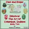 Cleo and Roger Discover the Art of Columbus, Indiana Coloring Book