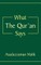 What the Qur'an Says