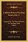 English History Reading Books Part 5