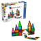 MAGNA-TILES Magnetic building tiles Clear Colors, 100 pcs