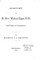 History of Rt. Rev. Michael Egan, D.D., First Bishop of Philadelphia