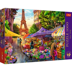 TREFL Premium Plus Puzzle Flower Market, Paris, 1000 pcs TREFL Premium Plus Puzzle Flower Market, Paris, 1000 pcs