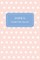 Dora's Pocket Posh Journal, Polka Dot