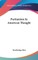 Puritanism in American Thought