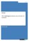 The multilingual lexicon. An overview of research