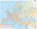 Kümmerly+Frey Europakarte politisch Poster 1:4,5 Mio.