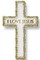 I love jesus gold glitter cross blank journal