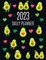 Avocado Daily Planner 2023