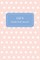 Liz's Pocket Posh Journal, Polka Dot