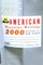 Best American Magazine Writing 2000
